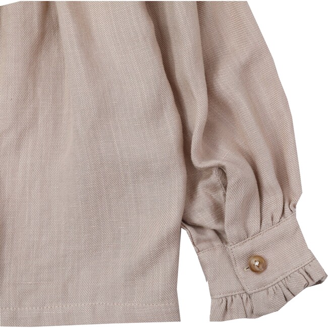 Mytti Ruffled Cuff Blouse, Rose Powder - Blouses - 7
