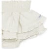 Vaibi Linen Ruffled 2-Tire Bloomers, Soft Lily - Bloomers - 4