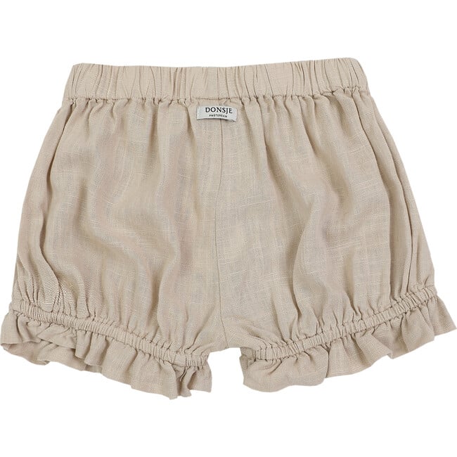 Gwenda Elasticated Pouffy Leg Bloomers, Beige - Bloomers - 2