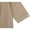 Philly Baggy Fit Collared Romper, Light Mocha - Onesies - 6