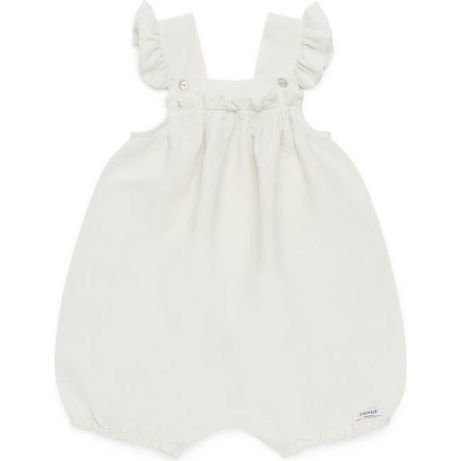 Sas Frilled Sleeve Playsuit, Soft Lily