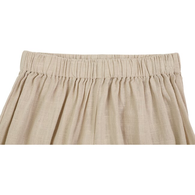 Gwenda Elasticated Pouffy Leg Bloomers, Beige - Bloomers - 4