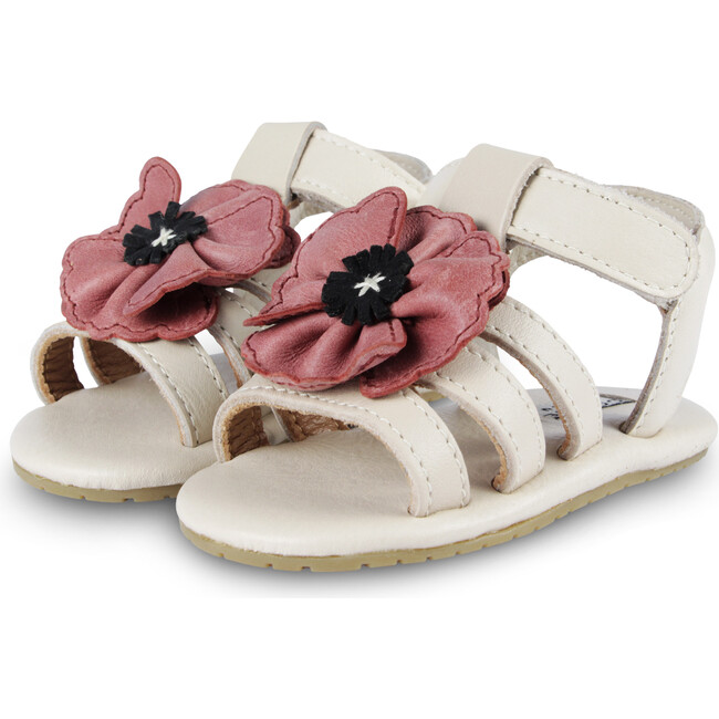 Tuti Fields Poppy Classic Leather Sandals, Scarlet - Sandals - 1