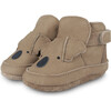 Morris Koala Velcro Back Strap Nubuck Shoes, Truffle - Booties - 1 - thumbnail