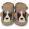 Morris Saint Bernard Velcro Back Strap Nubuck Shoes, Truffle - Booties - 2