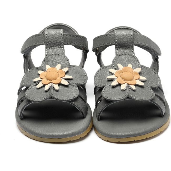 Iles Fields Forget Me Not Leather Sandals, Petrol - Sandals - 3