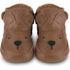 Morris Bear Velcro Back Strap Classic Leather Shoes, Cognac - Booties - 3