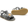 Iles Fields Forget Me Not Leather Sandals, Petrol - Sandals - 6