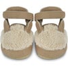 Romi Alpaca Velcro Strap Nubuck Sandals, Truffle - Sandals - 3