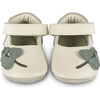 Isel Eucalyptus Leather Shoes, Cream - Mary Janes - 3