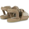 Romi Alpaca Velcro Strap Nubuck Sandals, Truffle - Sandals - 4