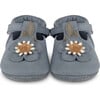 Heidi Forget Me Not Nubuck Shoes, Petrol - Mary Janes - 2