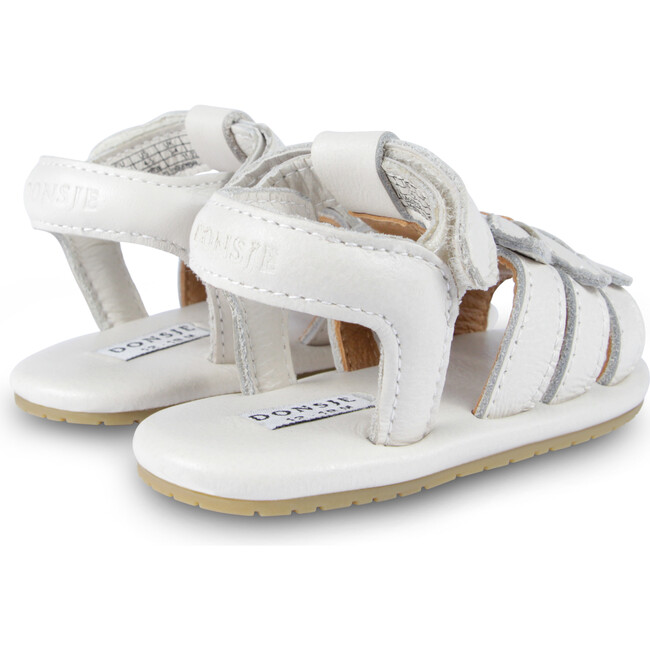 Tuti Fields Daisy Leather Sandals, Off-White - Sandals - 4