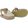 Romi Alpaca Velcro Strap Nubuck Sandals, Truffle - Sandals - 6