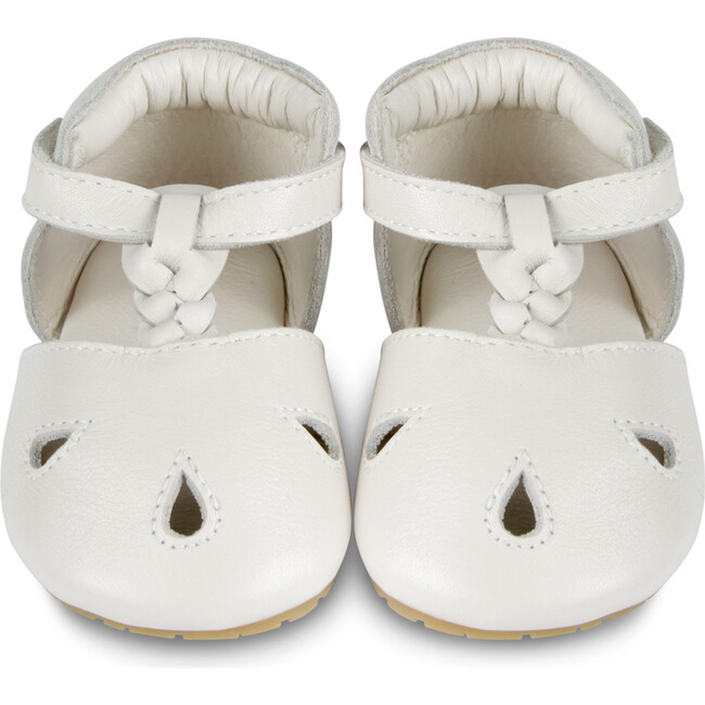 Dudu Leather Sandal, Off-White - Sandals - 3