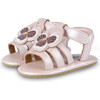 Tuti Fields Violette Leather Sandals, Rose Metallic - Sandals - 1 - thumbnail