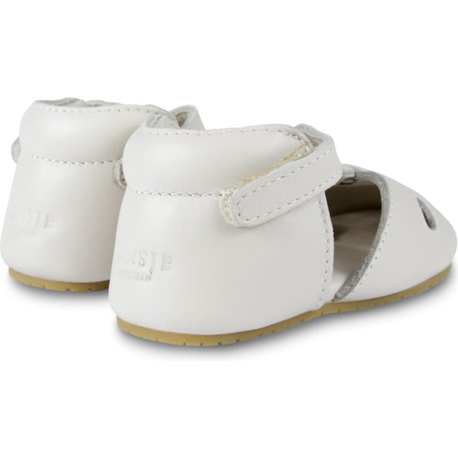 Dudu Leather Sandal, Off-White - Sandals - 4