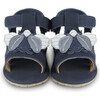 Tuti Sky Scarab Nubuck Shoes, Navy - Sandals - 3