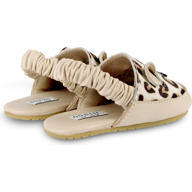 Vallie Spotted Cow Hair Sandals, Leopard - Sandals - 4