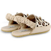 Vallie Spotted Cow Hair Sandals, Leopard - Sandals - 4