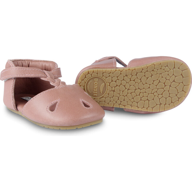 Dudu Classic Leather Sandal, Rose Dawn - Sandals - 6
