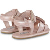 Tuti Fields Violette Leather Sandals, Rose Metallic - Sandals - 4 - thumbnail