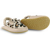 Vallie Spotted Cow Hair Sandals, Leopard - Sandals - 6