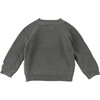 Jade Rib Knit Cuffed Pull-On Sweater, Silver Sage - Sweaters - 2