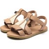 Mattia Boat Leather Sandals, Hazelnut - Sandals - 1 - thumbnail