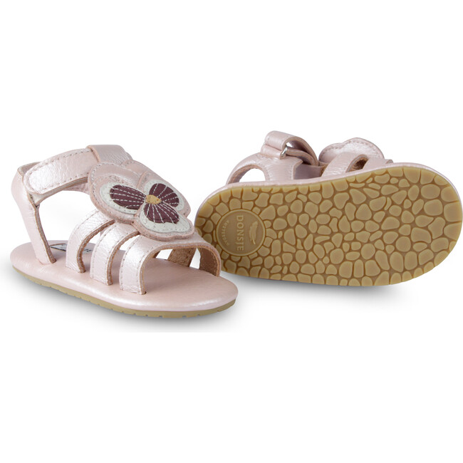 Tuti Fields Violette Leather Sandals, Rose Metallic - Sandals - 6