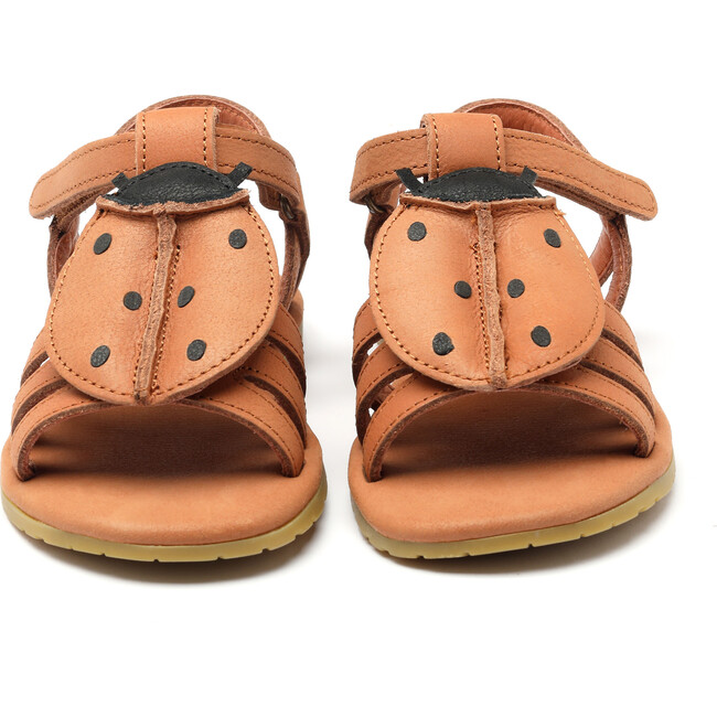 Iles Sky Lady Bird Leather Sandals, Walnut - Sandals - 3