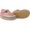 Nanoe Watermelon Classic Leather T-Bar Shoes, Rose Dawn - T-Straps - 6