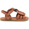 Iles Sky Lady Bird Leather Sandals, Walnut - Sandals - 4