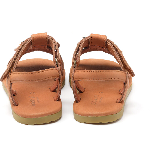 Iles Sky Lady Bird Leather Sandals, Walnut - Sandals - 5