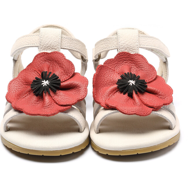 Iles Fields Poppy Leather Sandals, Red Clay - Sandals - 3