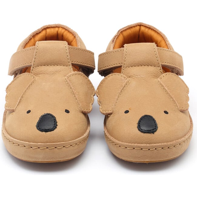 Xan Classic Koala Leather T-Bar Shoes, Truffle - T-Straps - 3