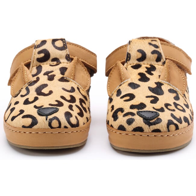 Xan Exclusive Spotted Cow Hair T-Bar Shoes, Leopard - T-Straps - 3