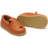 Kifi Fox Leather Slip-On Shoes, Maple - Slip Ons - 6