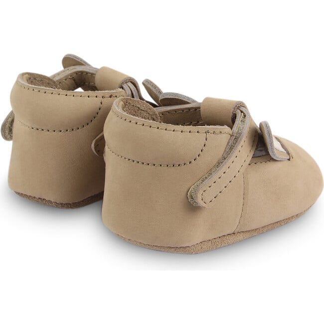 Spark Classic Bunny Nubuck T-Bar Shoes, Taupe - T-Straps - 3