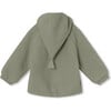 Recycled Liff Teddy Fleece Jacket, Vert - Fleece & Sherpa Jackets - 2