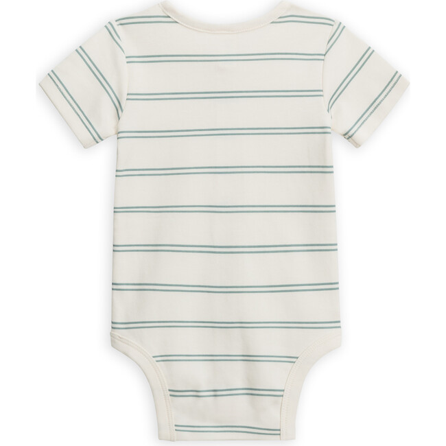 Morgan Short Sleeve Bodysuit, Fisher Stripe