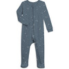 Peyton 2-Way Zipper Ribbed Fold-Over Cuff Footed Sleeper, School Of Fish - Footie Pajamas - 1 - thumbnail
