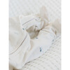 Peyton 2-Way Zipper Ribbed Fold-Over Cuff Footed Sleeper, Whale - Footie Pajamas - 2