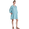 Womens Marielle Dress, Blue Tattersall - Dresses - 1 - thumbnail