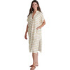 Womens Allyn Kaftan, Rainbow Trout - Dresses - 1 - thumbnail