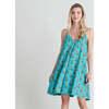 Womens Short Sterralda Dress, Blue Cornflower - Dresses - 3