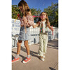 ECO-friendly Canvas Mary Jane Sneakers, Coral - Mary Janes - 3