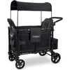 Elite Double Wagon Style Stroller, Volcanic Black - Single Strollers - 1 - thumbnail