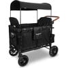 Premium Quad Wagon Luxe Stroller, Elite Black Camo - Single Strollers - 1 - thumbnail