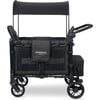 Elite Double Wagon Style Stroller, Volcanic Black - Single Strollers - 2